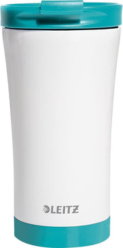 Leitz WOW Roestvrijstalen Thermosbeker - ijsblauw/wit