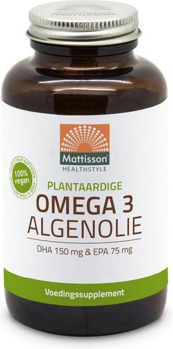 Mattisson Omega 3 Algenolie - Voedingssupplement