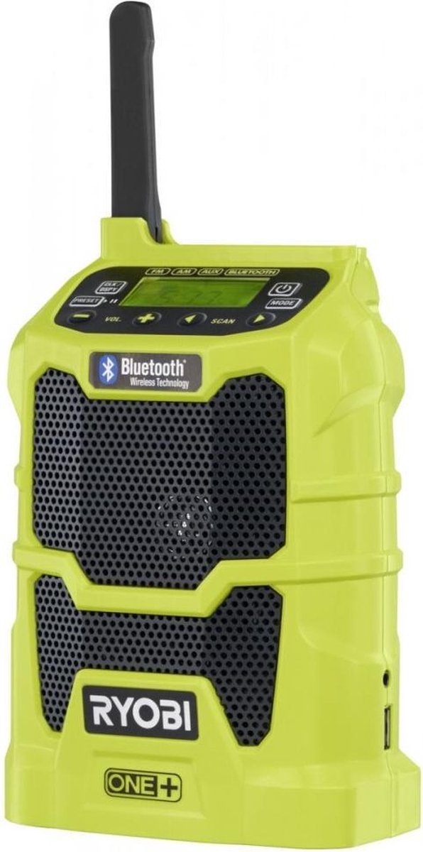 Ryobi R18R-0 One+ Bouwradio FM Bluetooth