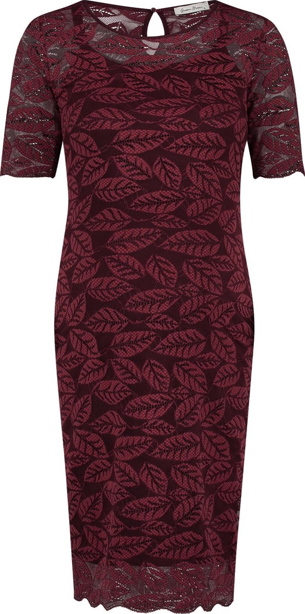 Queen Mum Jurk Dresses - Cabernet - Maat XS