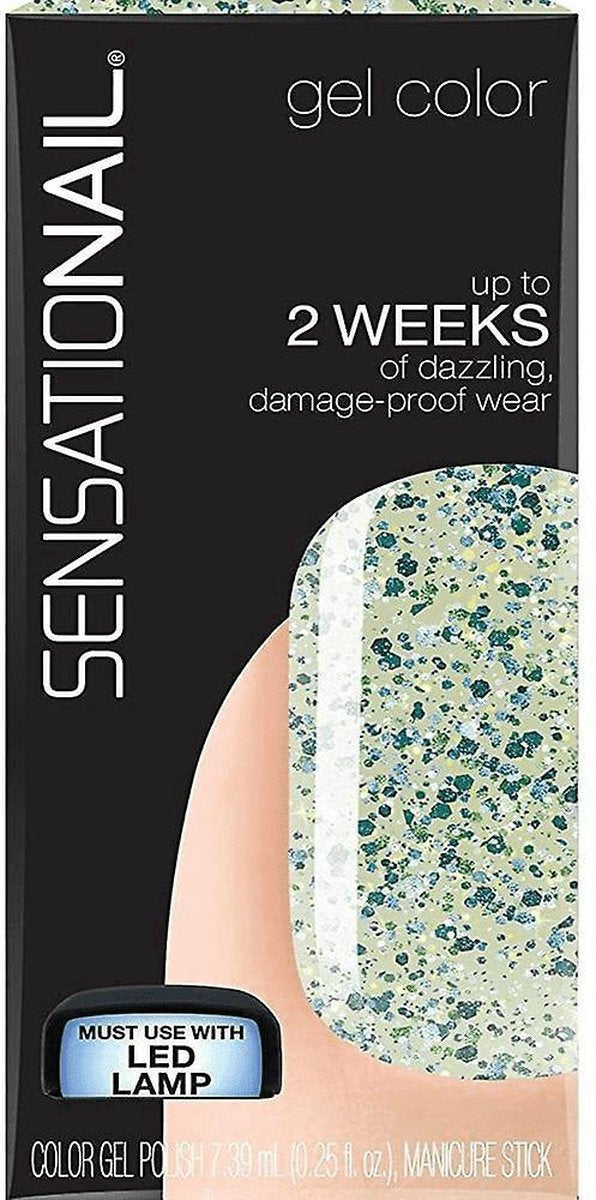 Sensationail Gel Color Nagellak - Glitter Glade