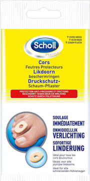 Scholl Likdoorn Beschermringen (schuim)