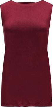 Re-Born Tanktop Elastiek Open Rug Dames - Burgundy - Maat M