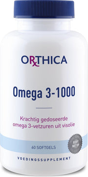 Orthica Omega 3-1000 (visolie) - 60 softgels