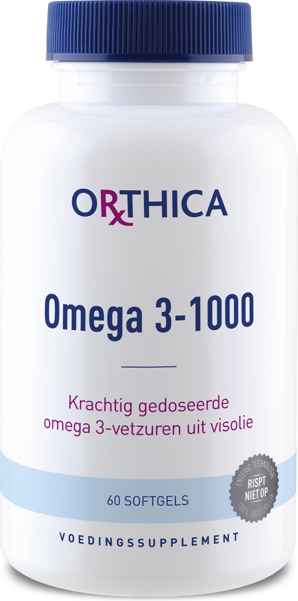 Orthica Omega 3-1000 (visolie) - 60 softgels