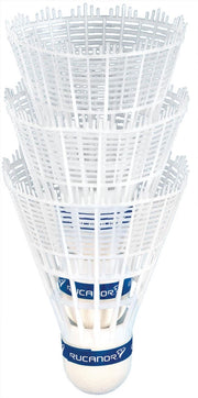 Rucanor Shuttle - wit/blauw