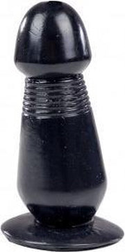 XXLTOYS - Zayan - Plug - inbrenglengte 18 X 7 cm - Black - Anale Plug - Grote Buttplug - Made in Europe - voor Diehards only
