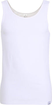 Gotzburg heren singlet slim fit 95/5 (1-pack) - heren onderhemd stretch katoen - wit -  Maat: M