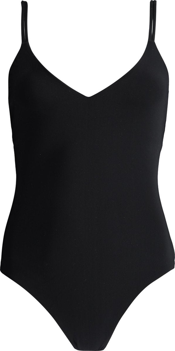 Barts - Solid V-Neck One Piece - black - Vrouwen - Maat 44