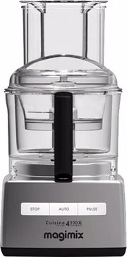 Magimix CS 4200XL - Foodprocessor - Professionele motor - 30 jaar motorgarantie - Mat Chroom