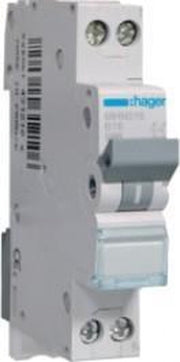 Hager Automaat B16A 4.5KA 1P+N