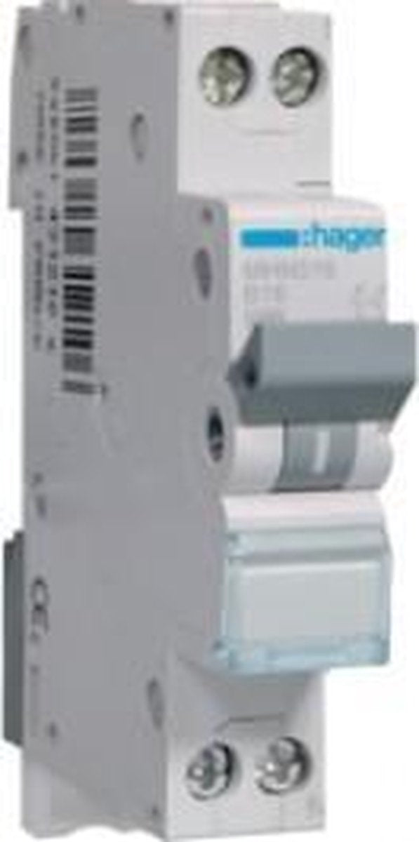 Hager Automaat B16A 4.5KA 1P+N