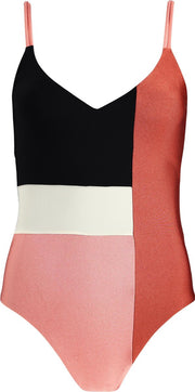Barts - Lourdes V-Neck One Piece - dusty pink - Vrouwen - Maat 40