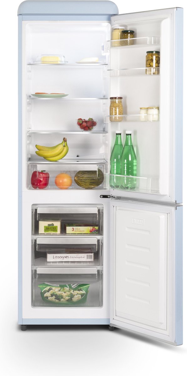 Schneider SCCB250VBL - Koel- vriescombinatie - Blue Light