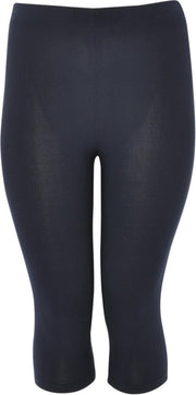 Yoek | Grote maten - dames legging 7/8 - donkerblauw
