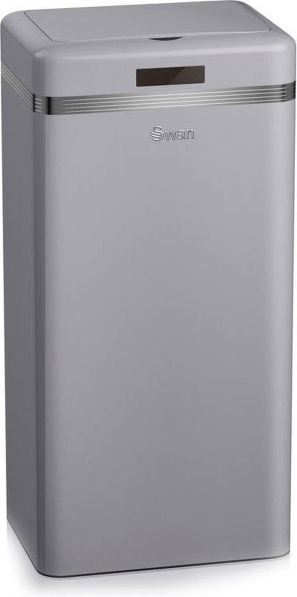 Swan Sensor Prullenbak 45 L Grijs