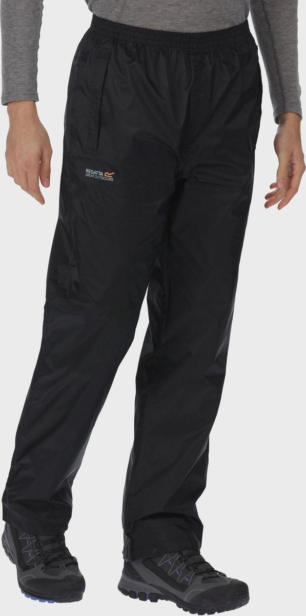 Regatta Pack-It  - Regenbroek - Heren - XL - Zwart
