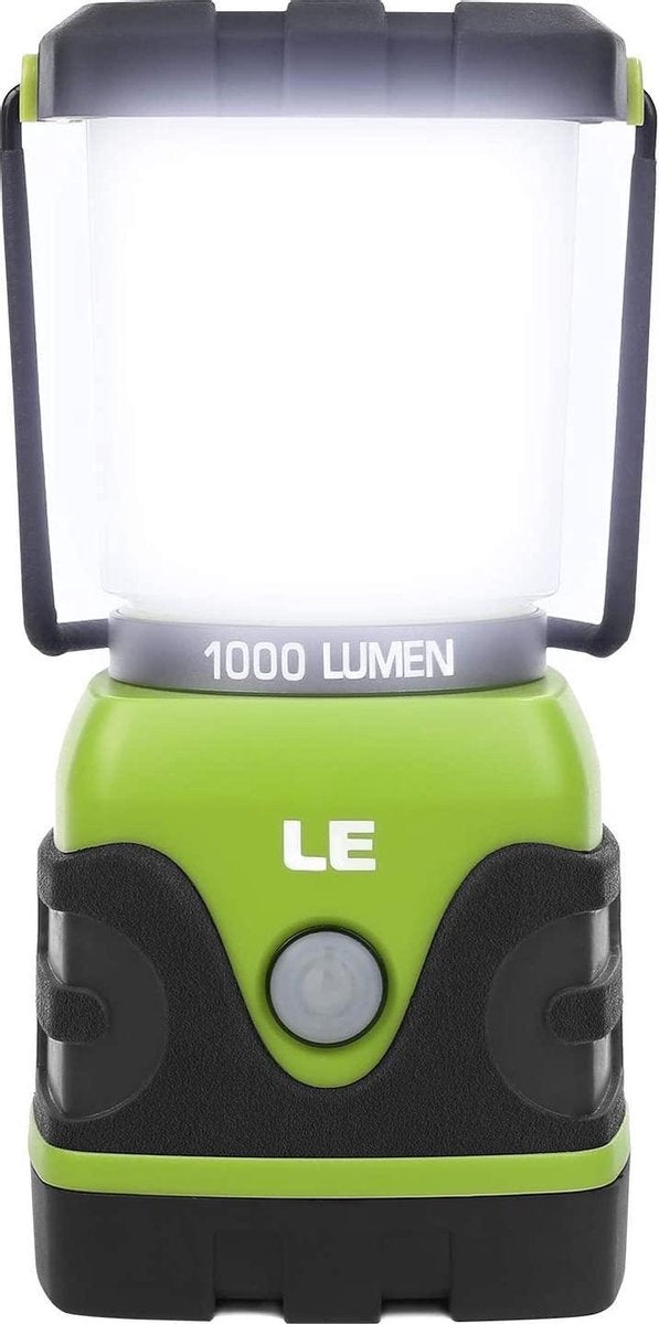 HN®  Kampeerlamp | 1000 lumen en dimbaar met 3 dim-opties |  waterdicht | buitenlamp bij stroomstoringen