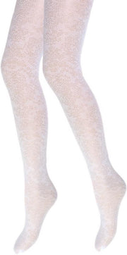 Panty - Curtney - Wit - Barok motief - Maat L/XL