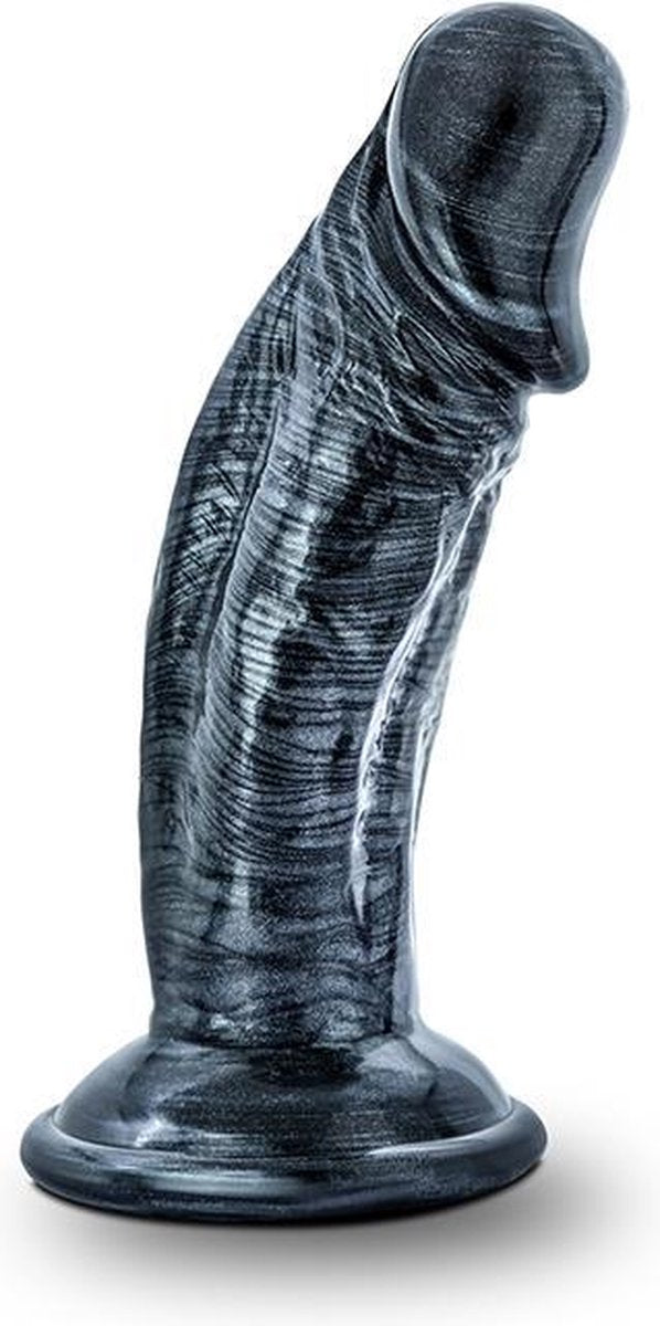 Jet - Blackberry metallic dildo 11 cm met zuignap