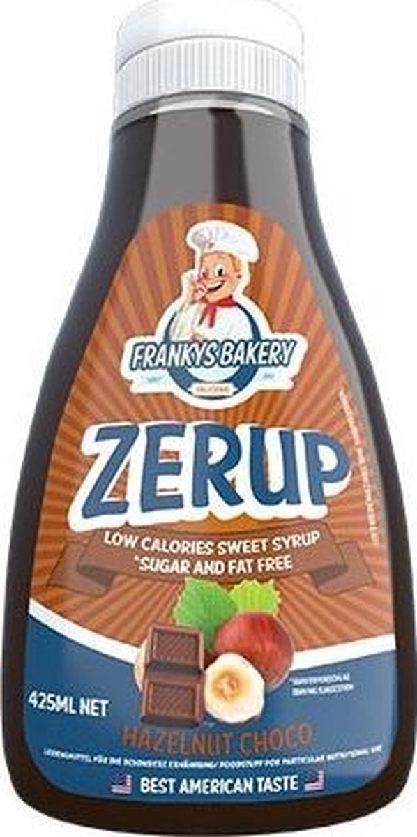 Franky's Bakery | Siroop | Choco Hazelnut | 1 x 425 ml  | Snel afvallen zonder poespas!