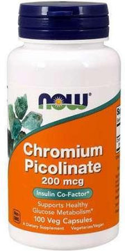 Chromium Picolinate 200mcg - 100 veggie caps