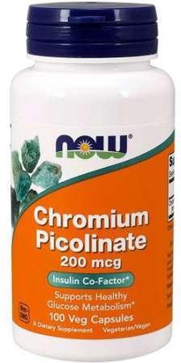 Chromium Picolinate 200mcg - 100 veggie caps