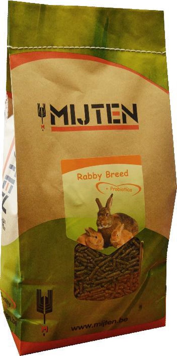 Konijnenvoer Rabby Breed 4kg
