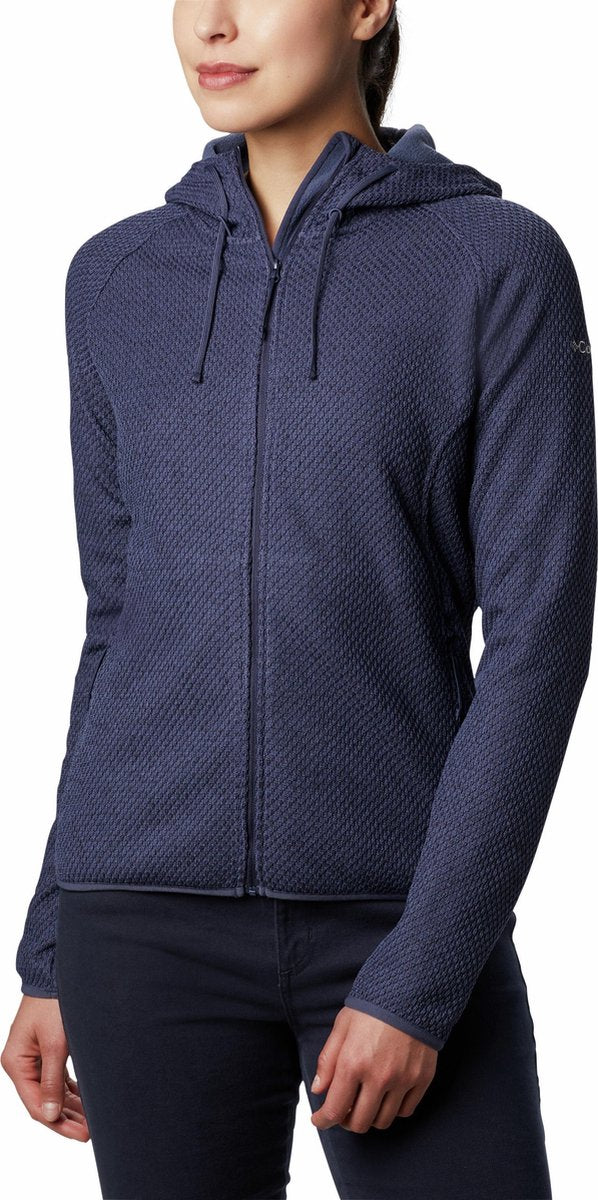 Columbia Pacific Point Full Zip Hoodie Outdoorvest Dames - Nocturnal