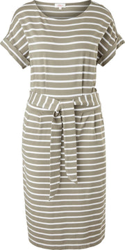 s.Oliver Zomerjurk Dames - Wikkeljurk - Ronde Halslijn - Twee Steekzakken - Maat 3XL (46)