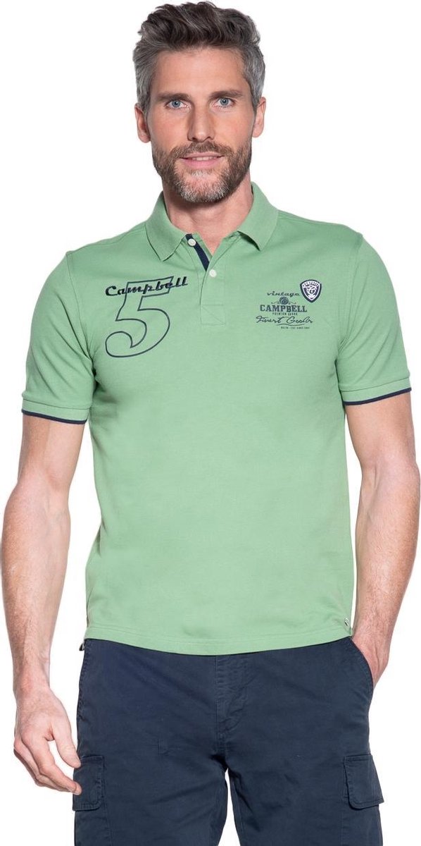 Campbell Classic Polo Heren korte mouw