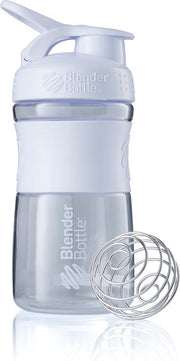 BlenderBottle SportMixer Tritan Grip - Eiwitshaker / Bidon - 590ml - White
