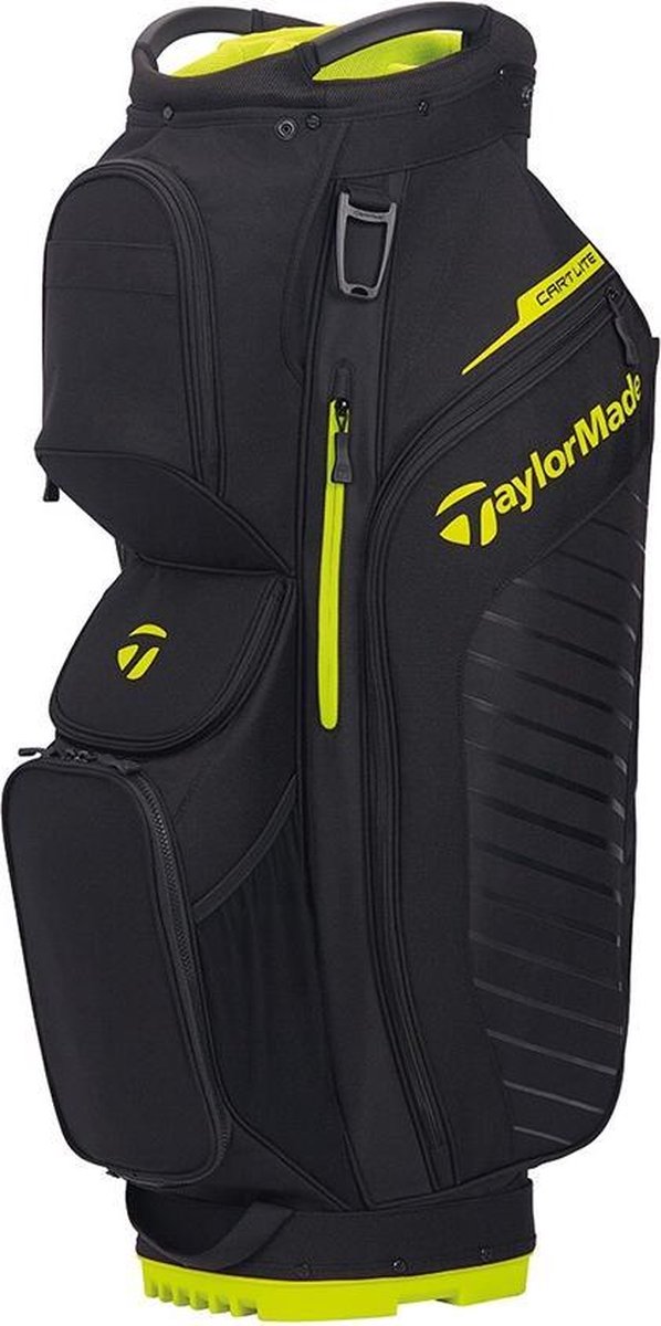 TaylorMade Cart Lite Cartbag 2020 - Zwart Lime