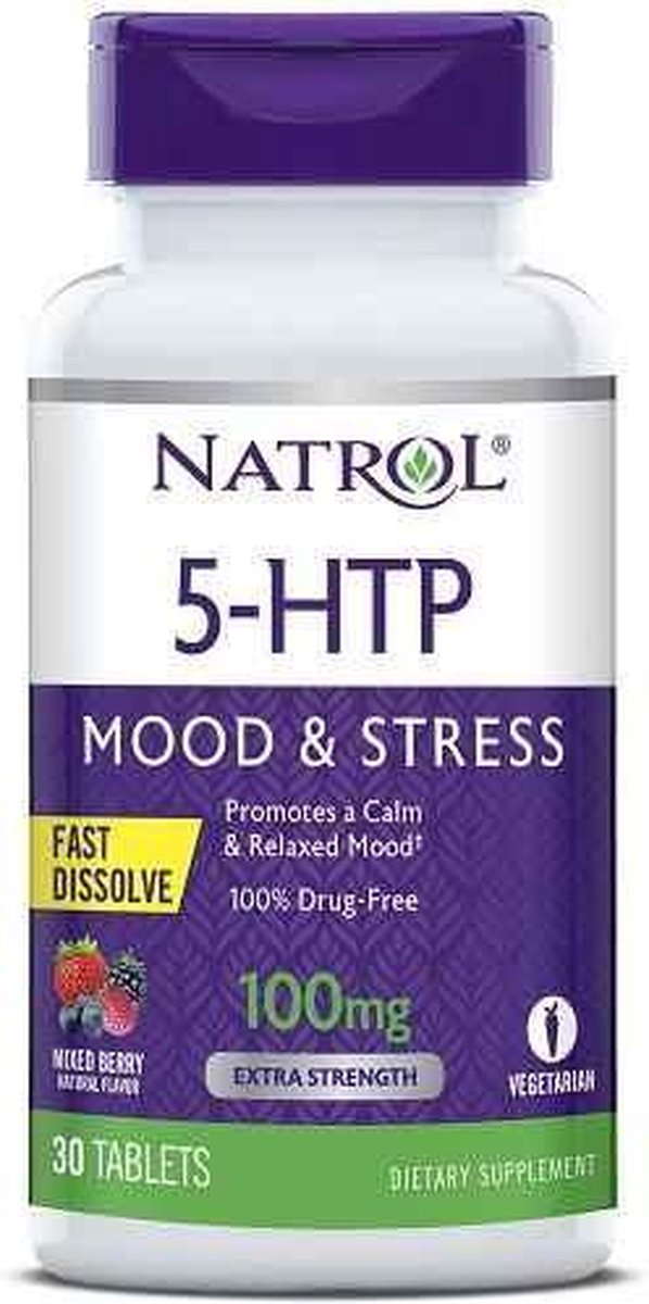 5-HTP 100mg Fast Disolve 30tabl