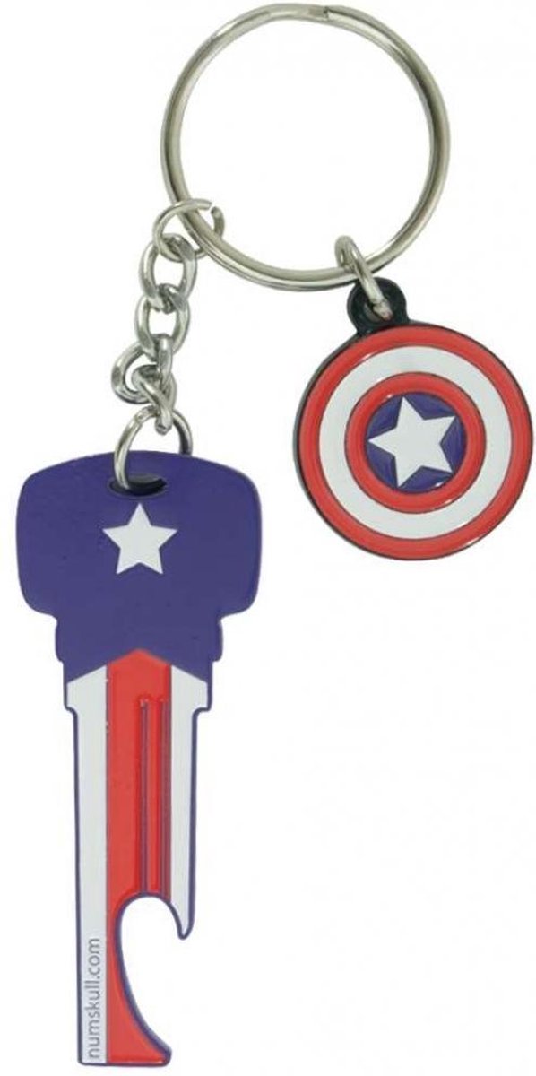 Marvel - Captain America Bottle Opener Keychain