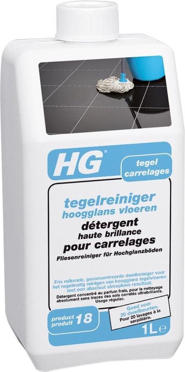 Tegelreiniger hoogglansvloeren (streeploos) - n°18 - HG