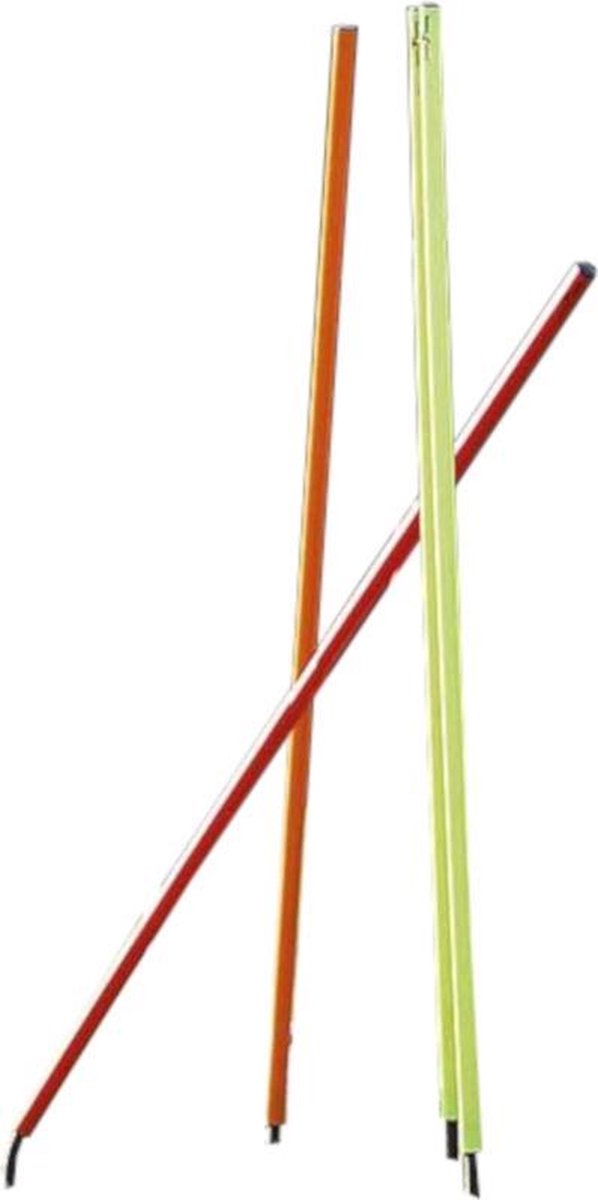 Precision Trainingspalen 170 Cm Pvc Geel/oranje/rood 13-delig