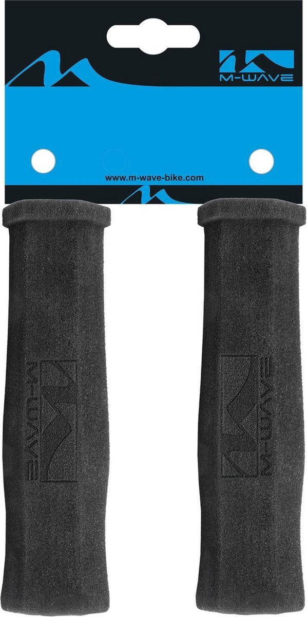 Handvatset M-Wave Hexagon Foam Zwart  (2*125mm)