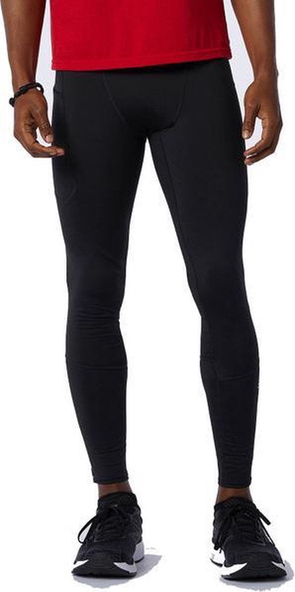 New Balance Heat Tight Heren - zwart - maat L