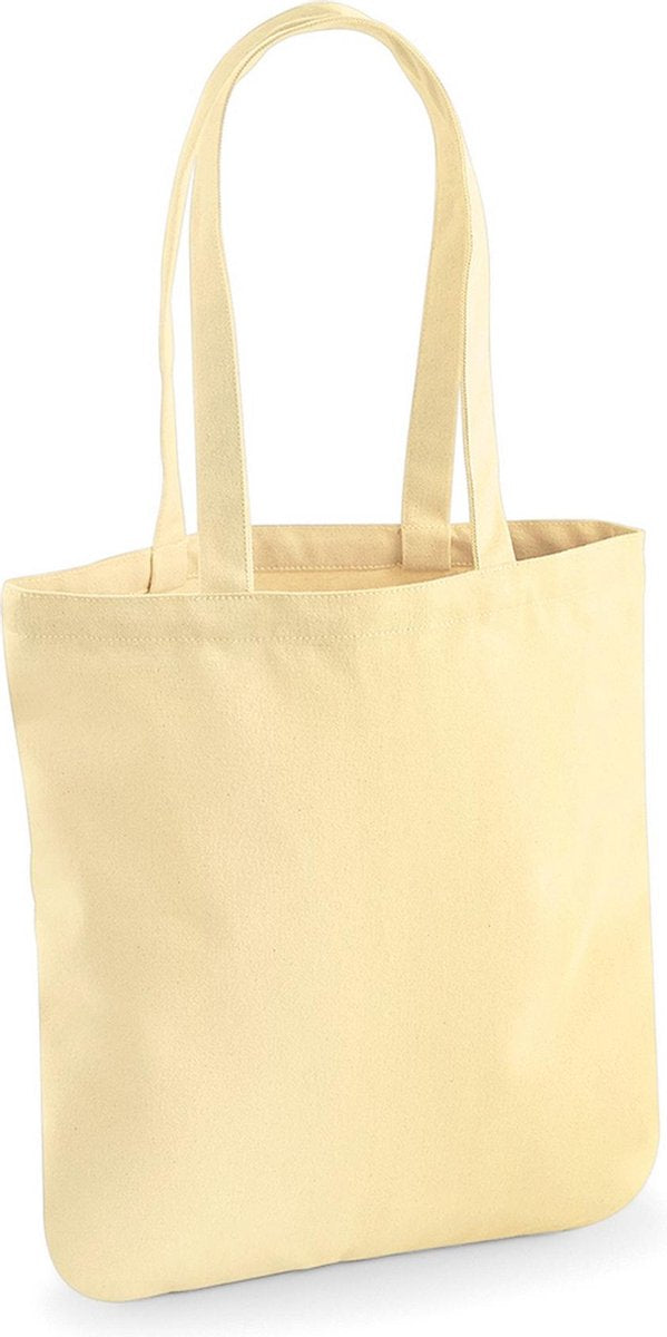 Westford Mill Aardewerk Organic Cotton Spring Tote Bag (Pastel Citroen)