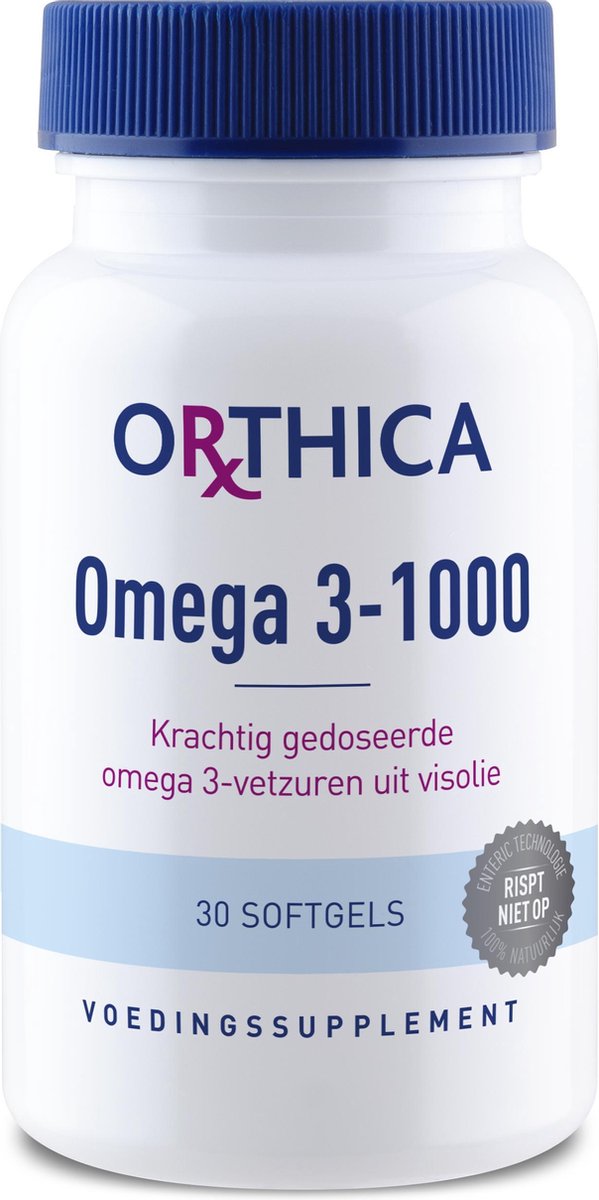 Orthica Omega 3-1000 (visolie) - 30 softgels