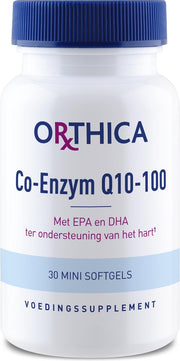Orthica Co-Enzym Q10-100 (Enzymen) - 30 Softgels