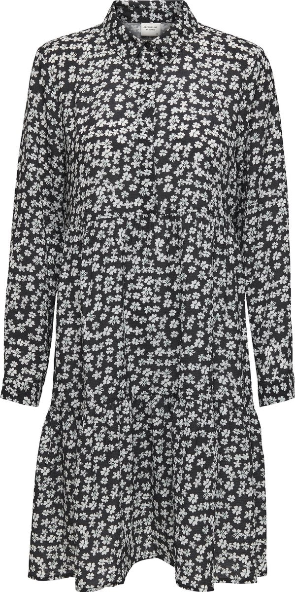 Jacqueline De Yong Pretty Dames Blousejurk - Maat XS (34)
