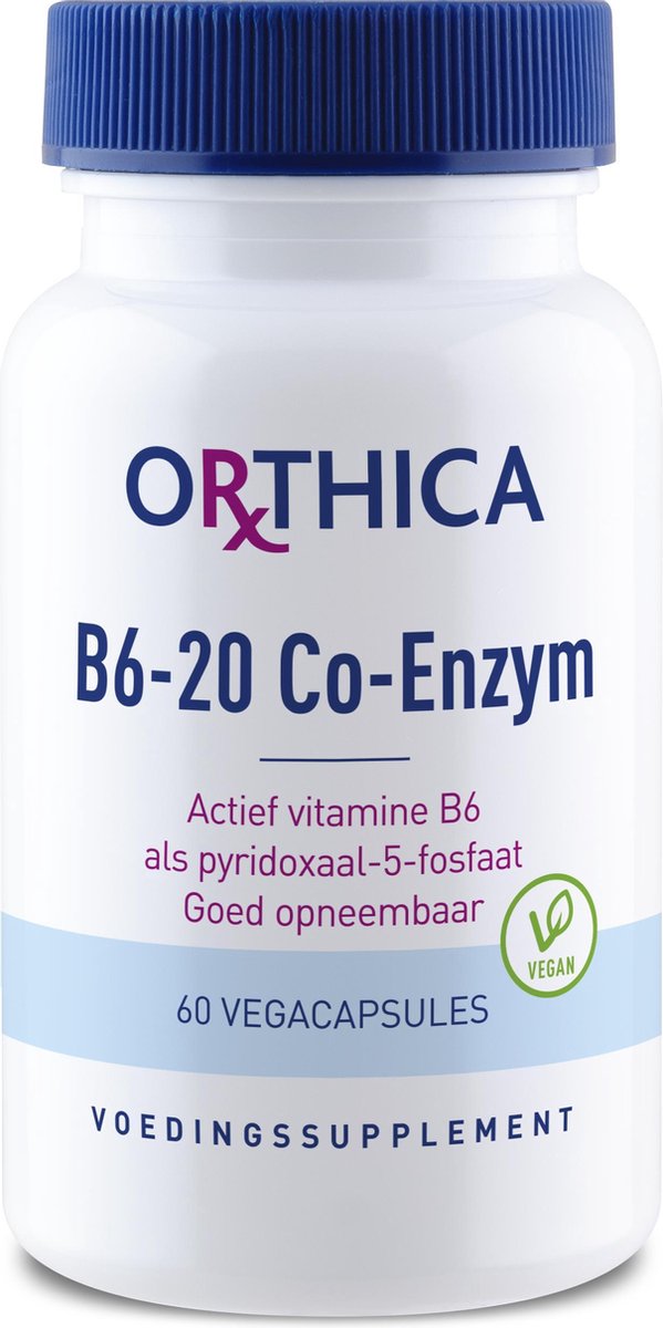 Orthica B6-20 Co-Enzym (voedingssupplement) - 60 Capsules