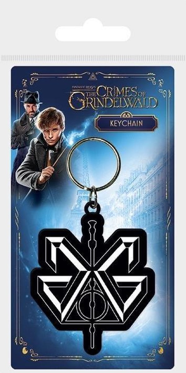 FANTASTIC BEASTS 2 - Rubber Sleutelhanger - Grindelwald Logo