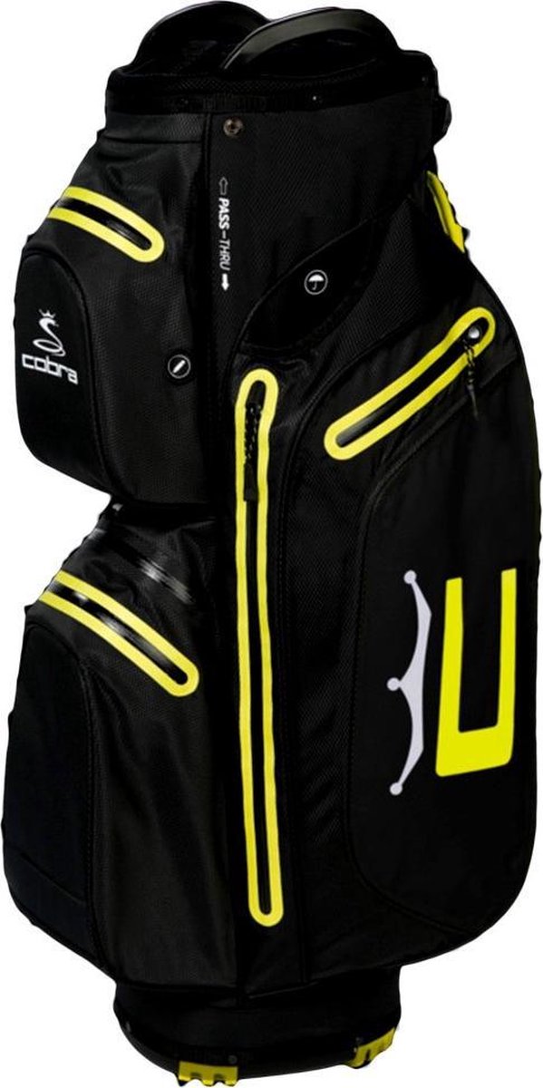 Cobra UltraDry Waterproof Cartbag 2021 - Zwart Geel