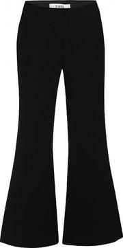 Flared pants Mona zwart
