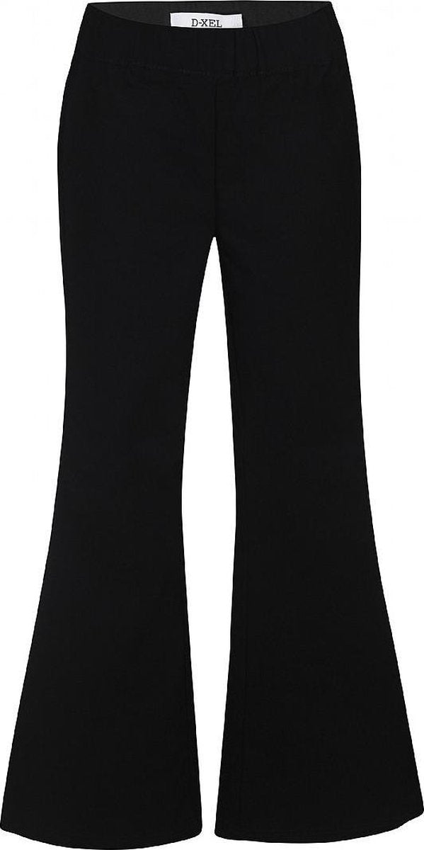 Flared pants Mona zwart