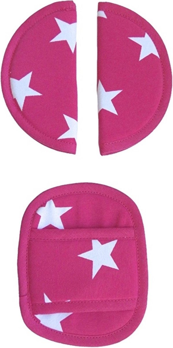 Wallabiezzz - Gordelhoes Maxi Cosi - Ster Donkerroze