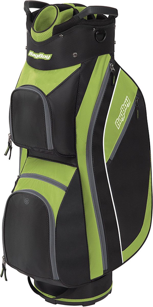 BagBoy Super Lite Cartbag Zwart Lime